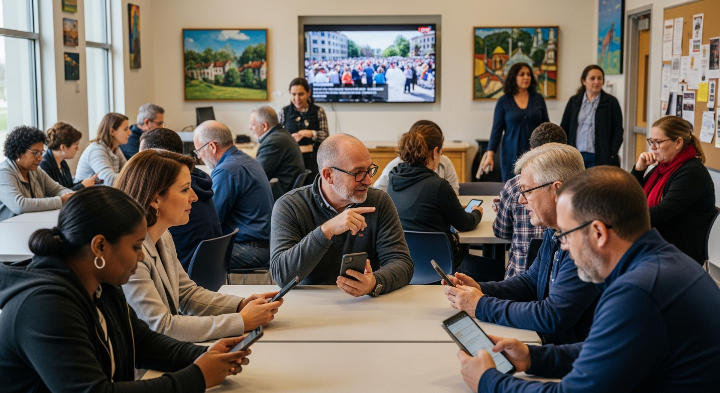 Impact of Technology on Community Interaction