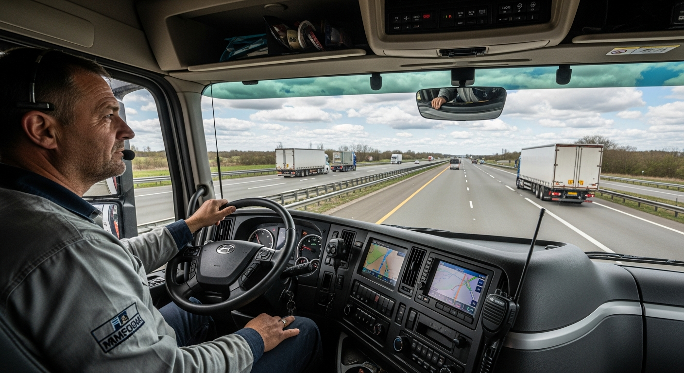 Globální logistika: Kariéra řidiče kamionu