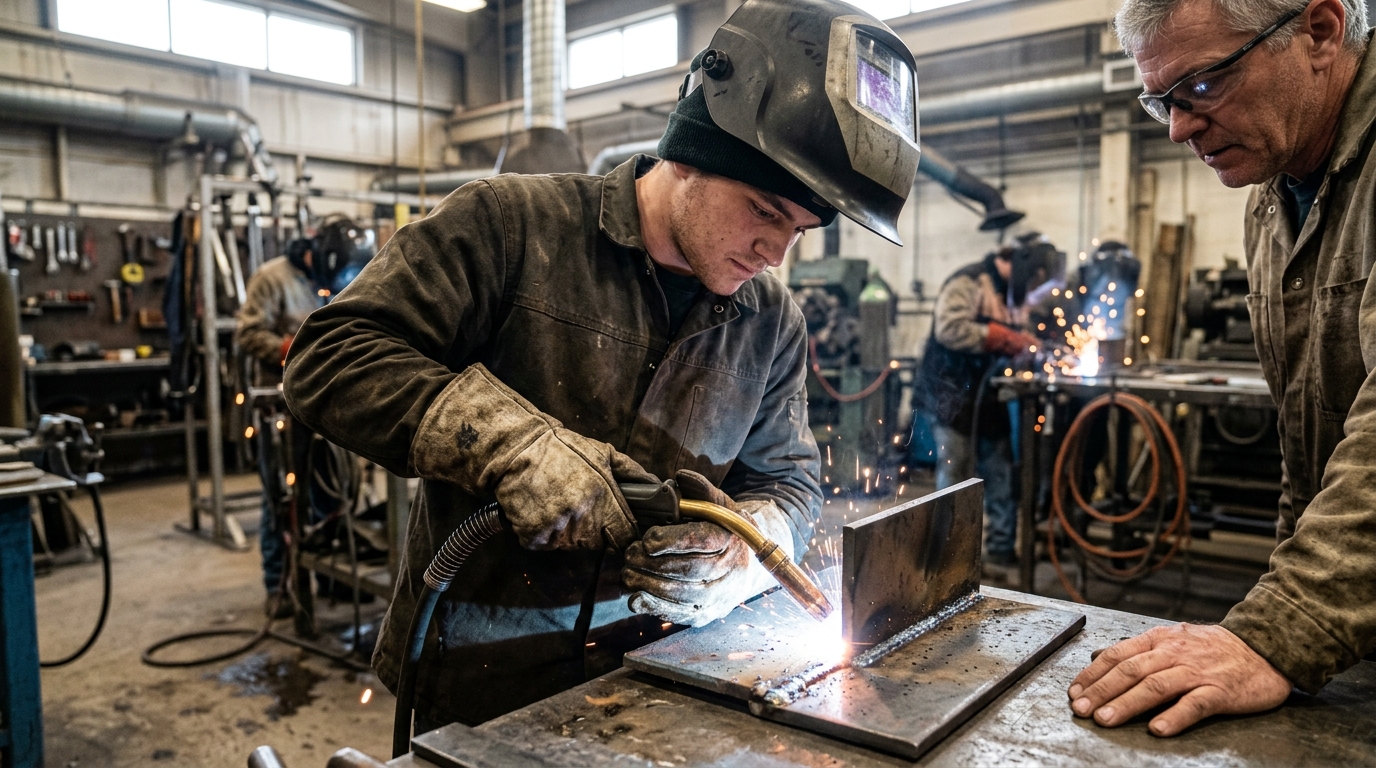 Savladavanje veština industrijskog zavarivanja