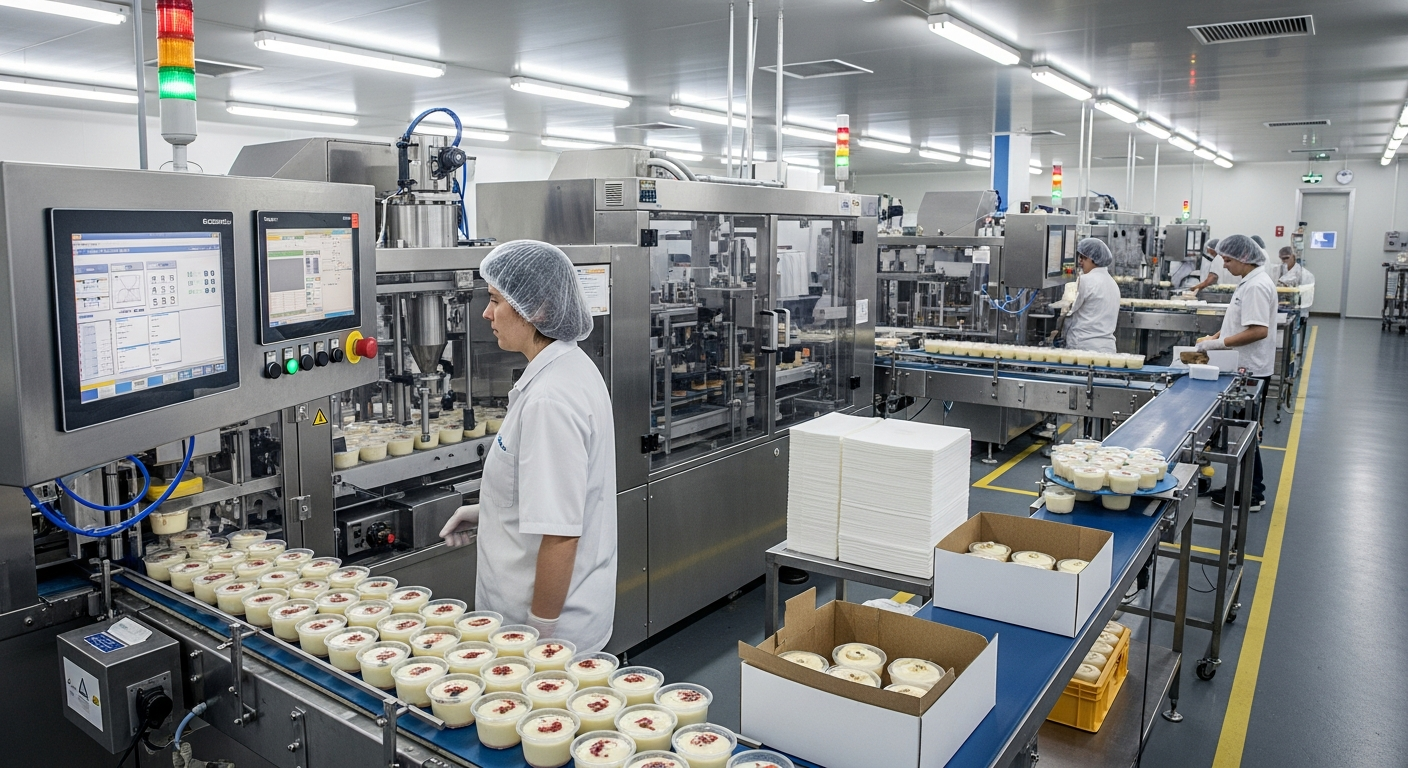 Cum funcționează liniile de ambalare pentru deserturi