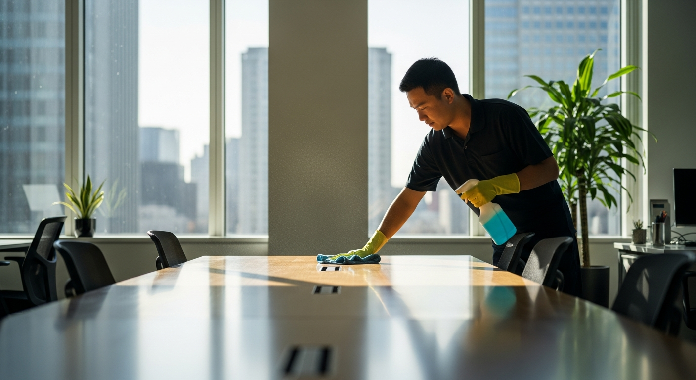Siivouksen merkitys työtilan viihtyisyydelle