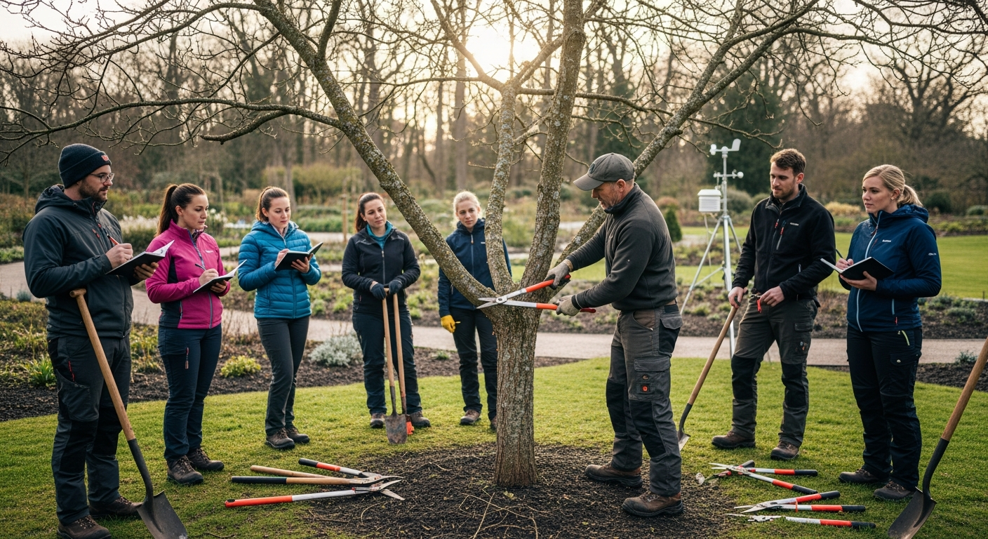 Desenvolvimento profissional em espaços ao ar livre