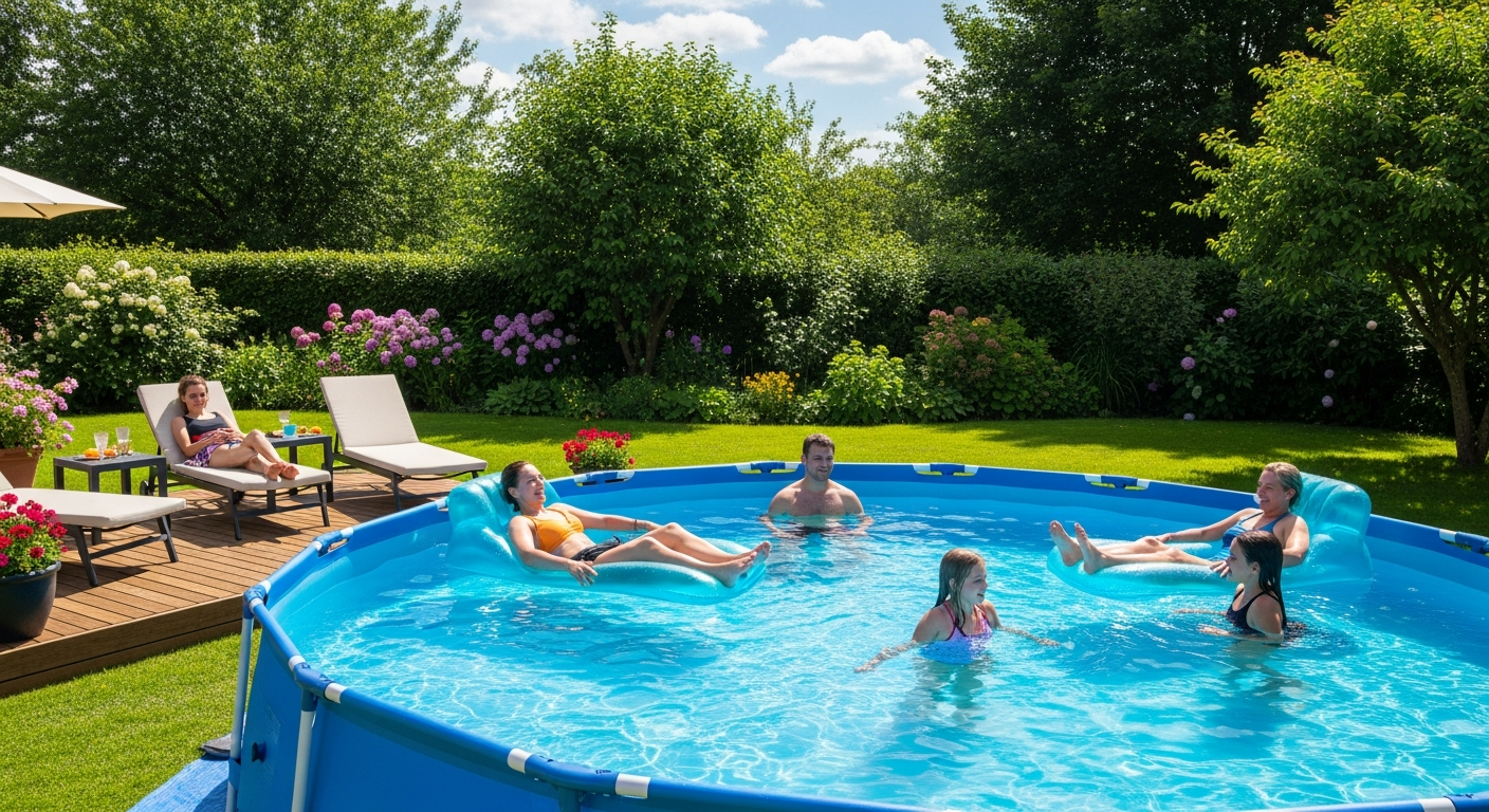 Types de piscines en France pour 2026 : avantages, modèles hors-sol et coques polyester simples