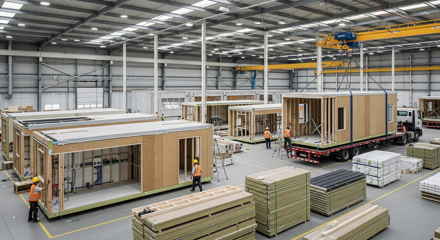 สำรวจตลาดบ้านสำเร็จรูป: นวัตกรรมที่อยู่อาศัยระดับโลก