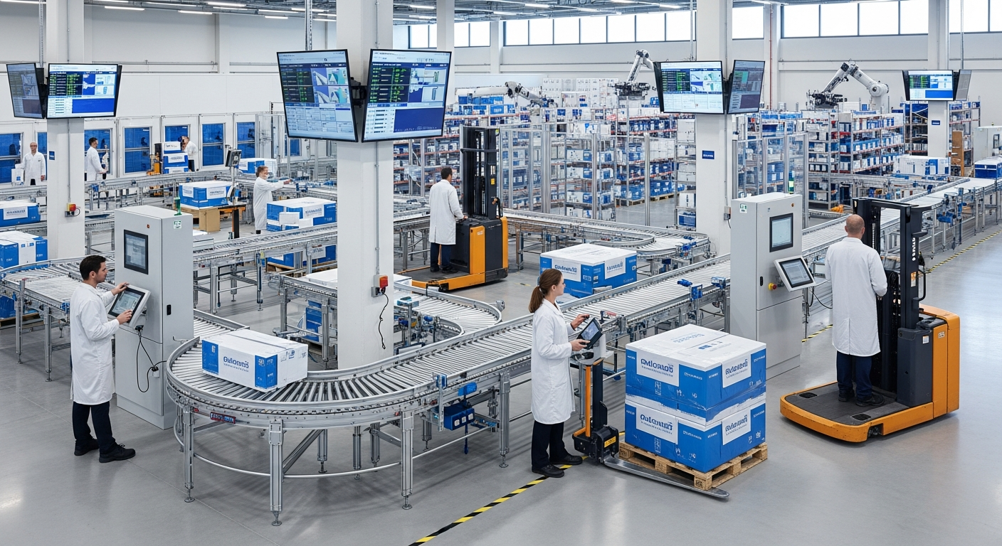 Efficiënte logistiek voor farmaceutische producenten