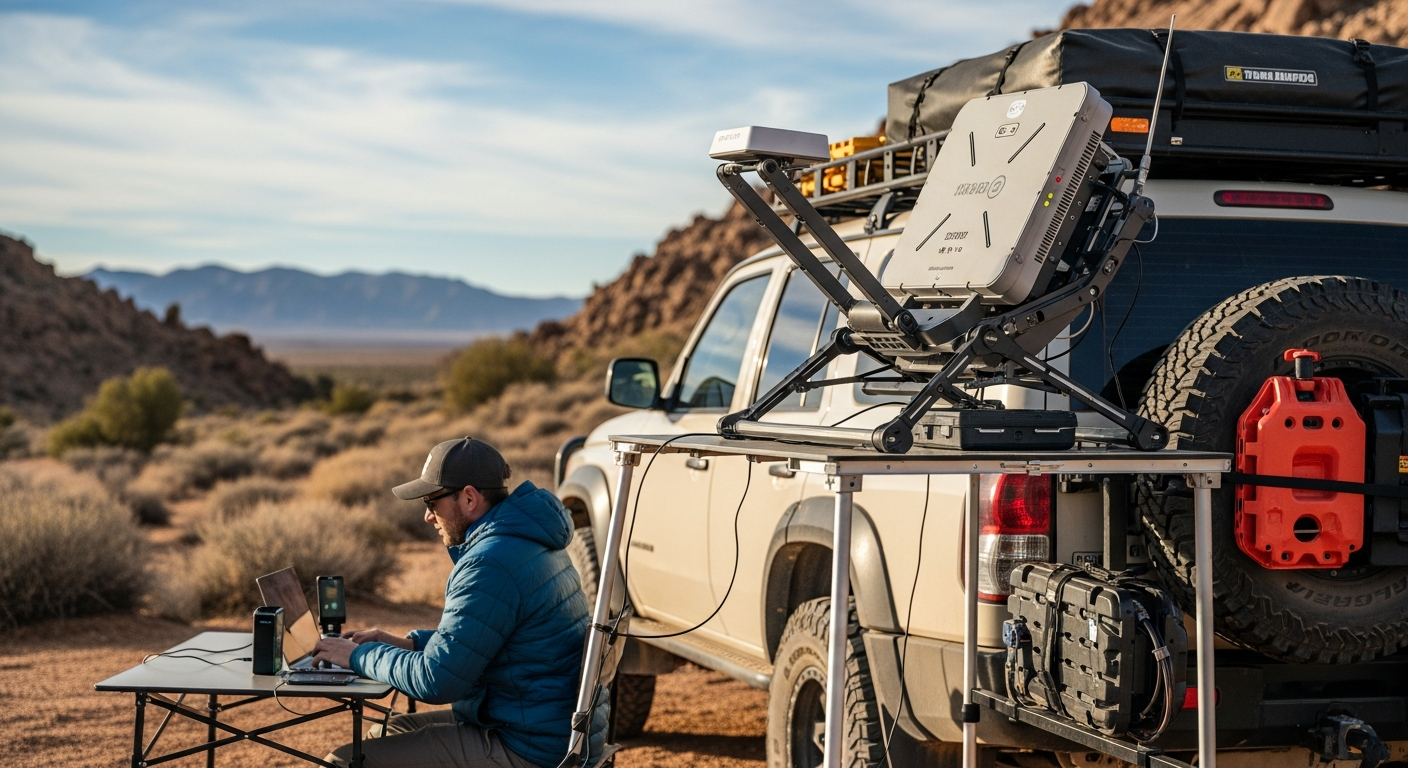 Ευέλικτες λύσεις για σύνδεση ίντερνετ εν κινήσει