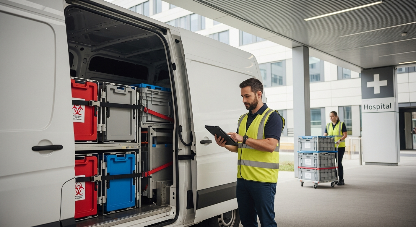 Logistiklösningar för hälso- och sjukvård