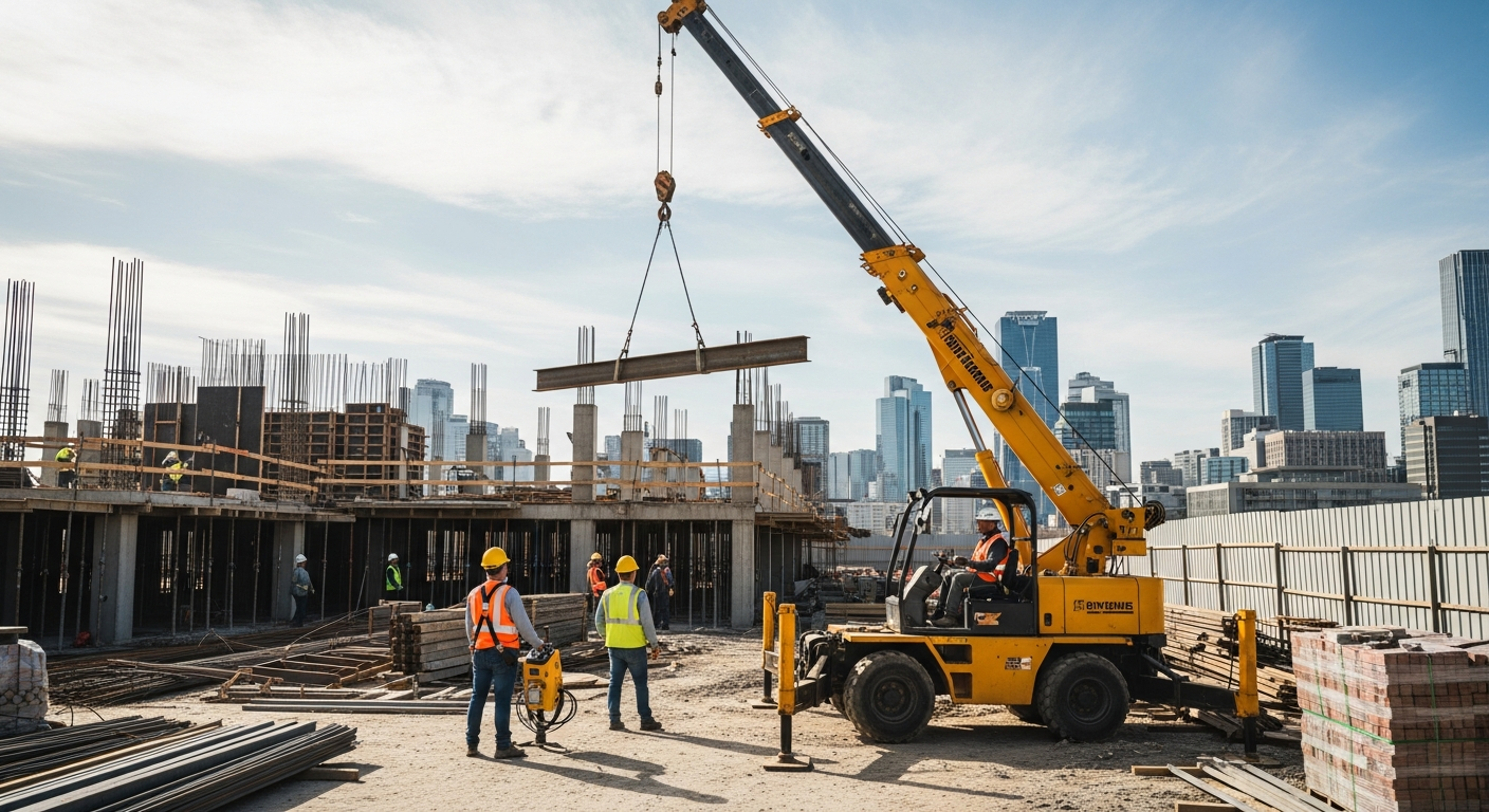 Optimalizace stavebních procesů s kompaktními stroji