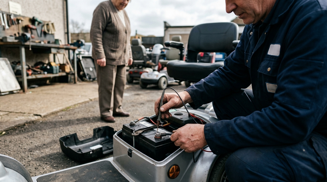 Pflege und Wartung von Elektromobilen
