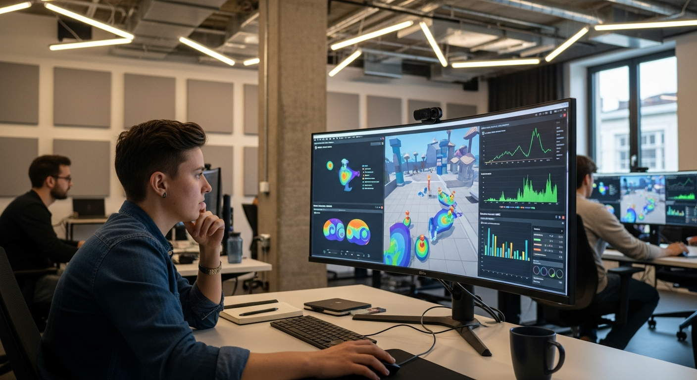 Analyzing player engagement in virtual environments