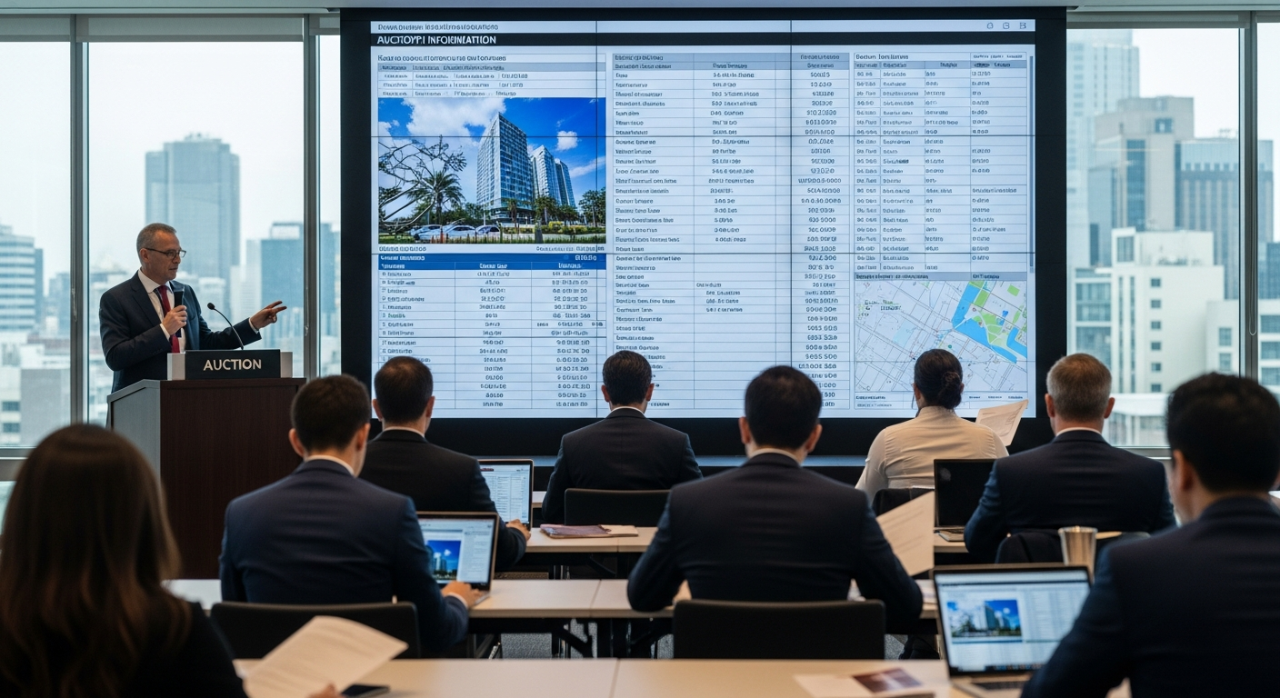 国際的な公売手続きの透明性と物件情報の重要性