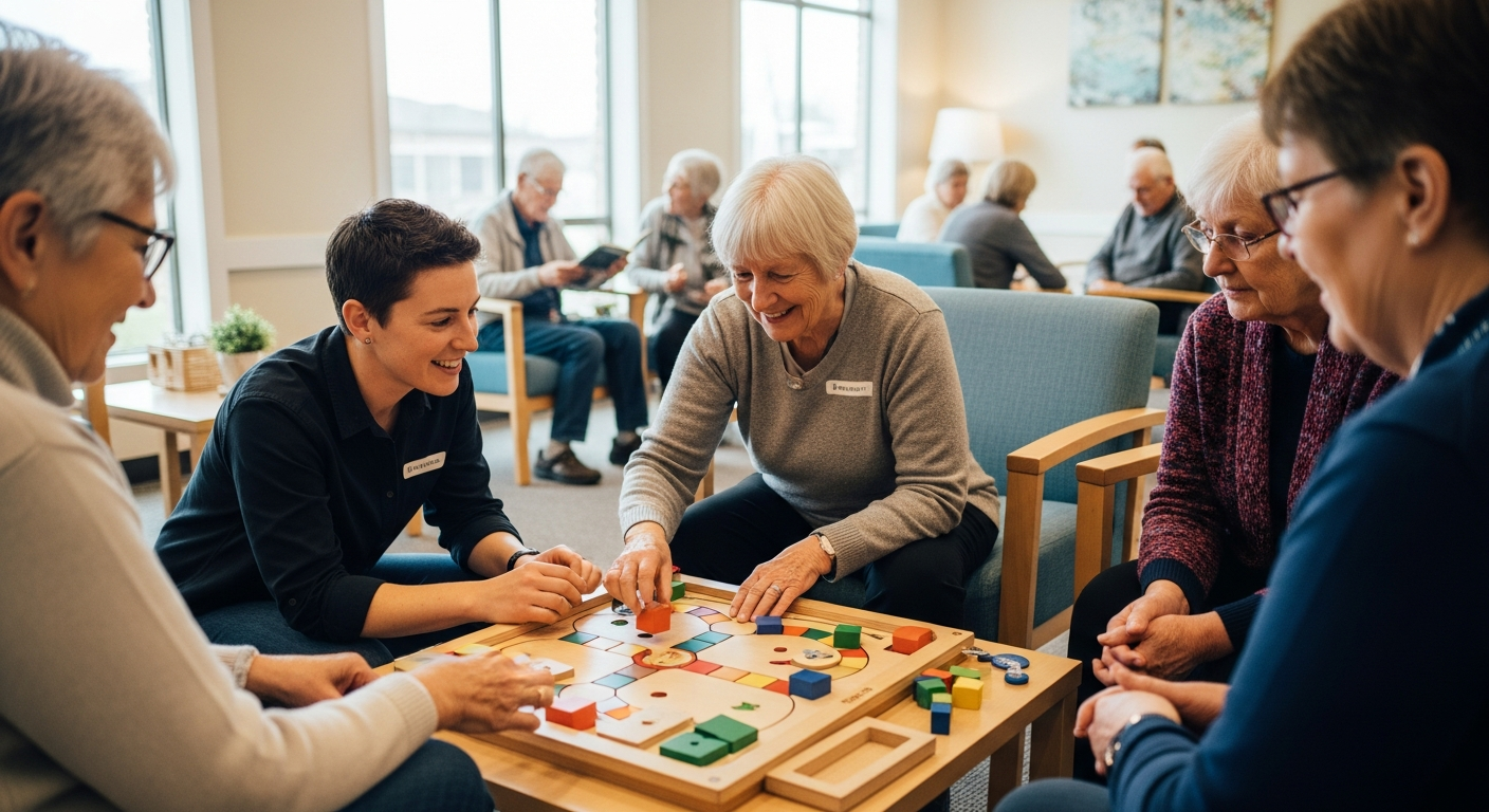 Interactieve dagprogramma's ter voorkoming van sociaal isolement