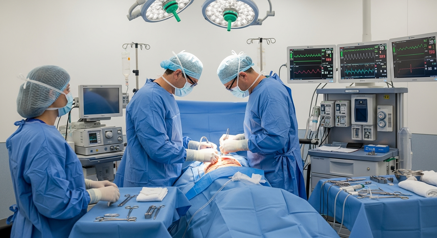 Vartalon muotoilu ja kirurgiset menetelmät