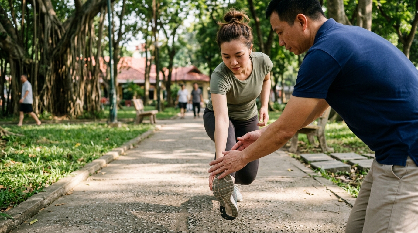 Bí quyết chăm sóc vòm bàn chân và cải thiện dáng đi