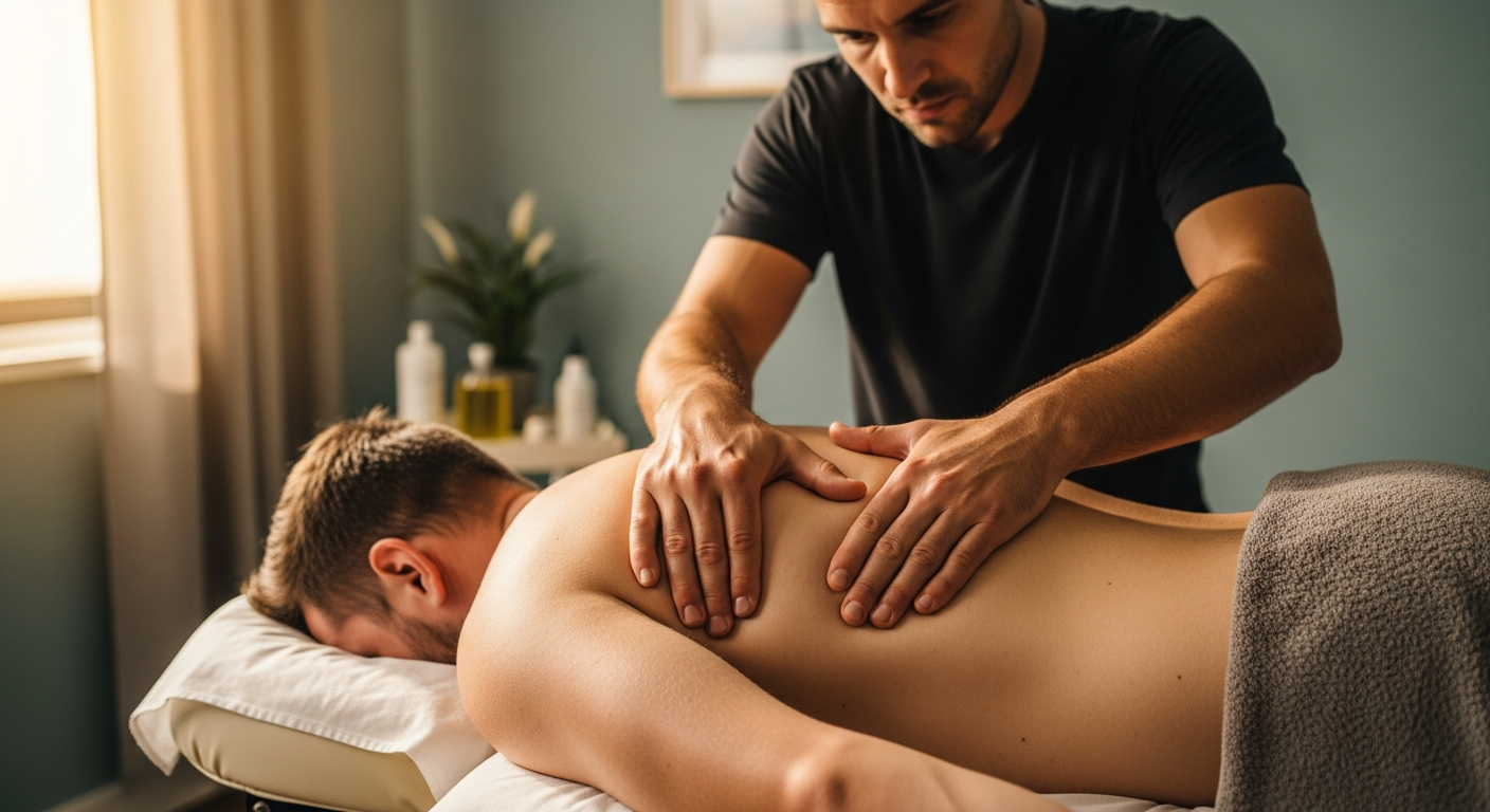 Male Physical Wellness and Targeted Muscle Relief