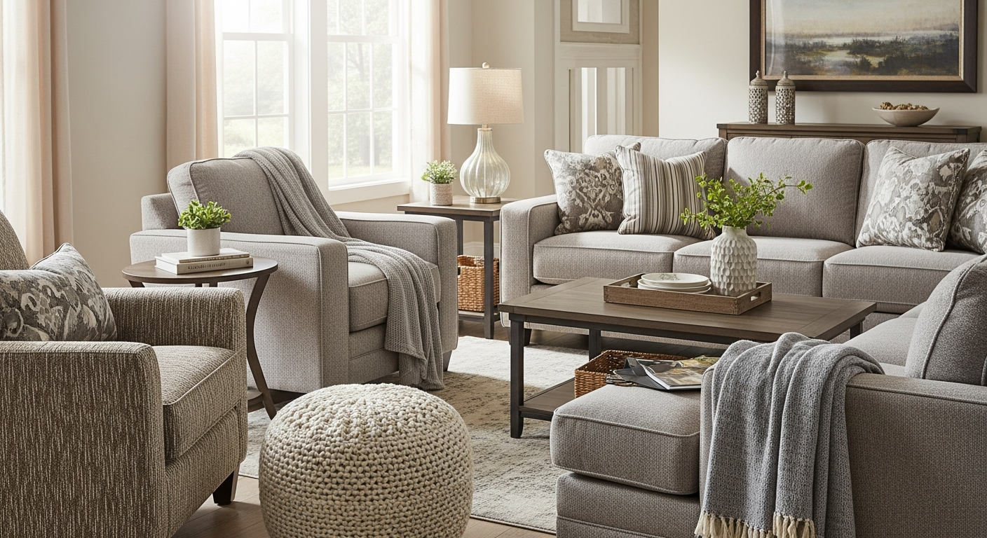 가족 모두를 위한 편안한 좌석 가구 고르기