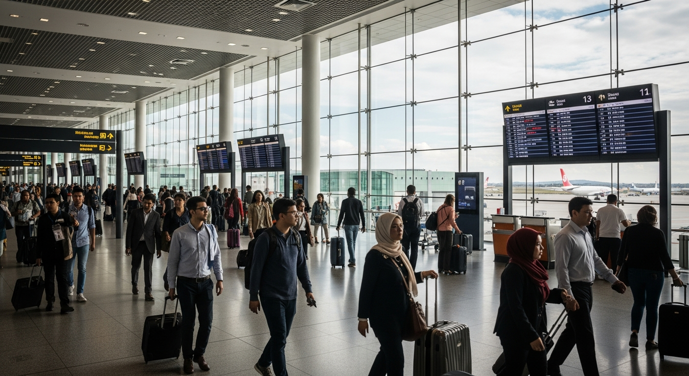 Internationale Verbindungen: Reisen und Verkehr