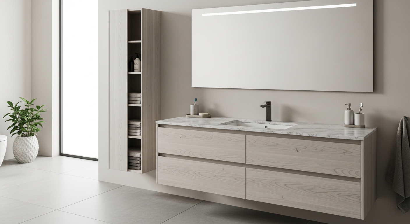 Tendances actuelles du mobilier pour pièces humides