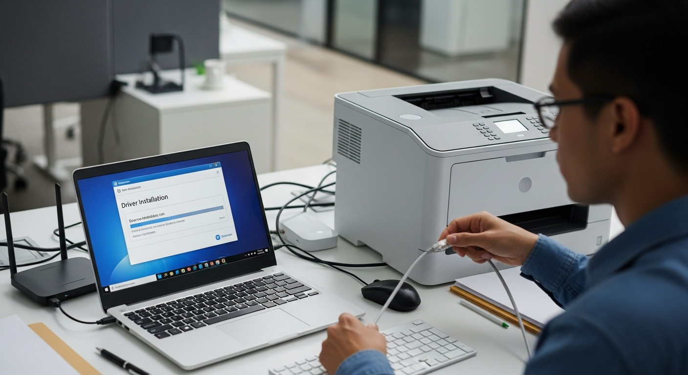 Przewodnik po pobieraniu i konfiguracji sterowników drukarki laserowej