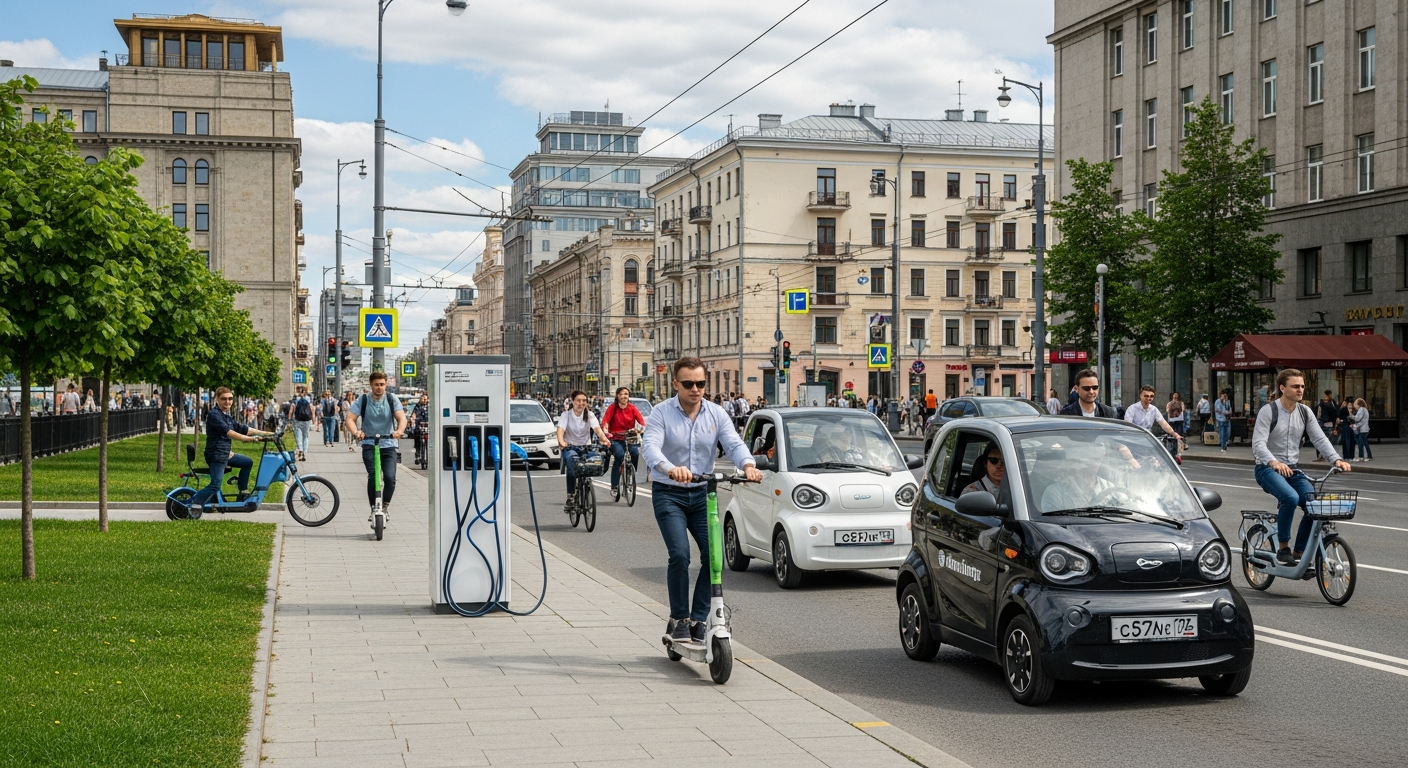 Світовий ринок малих електричних транспортних засобів