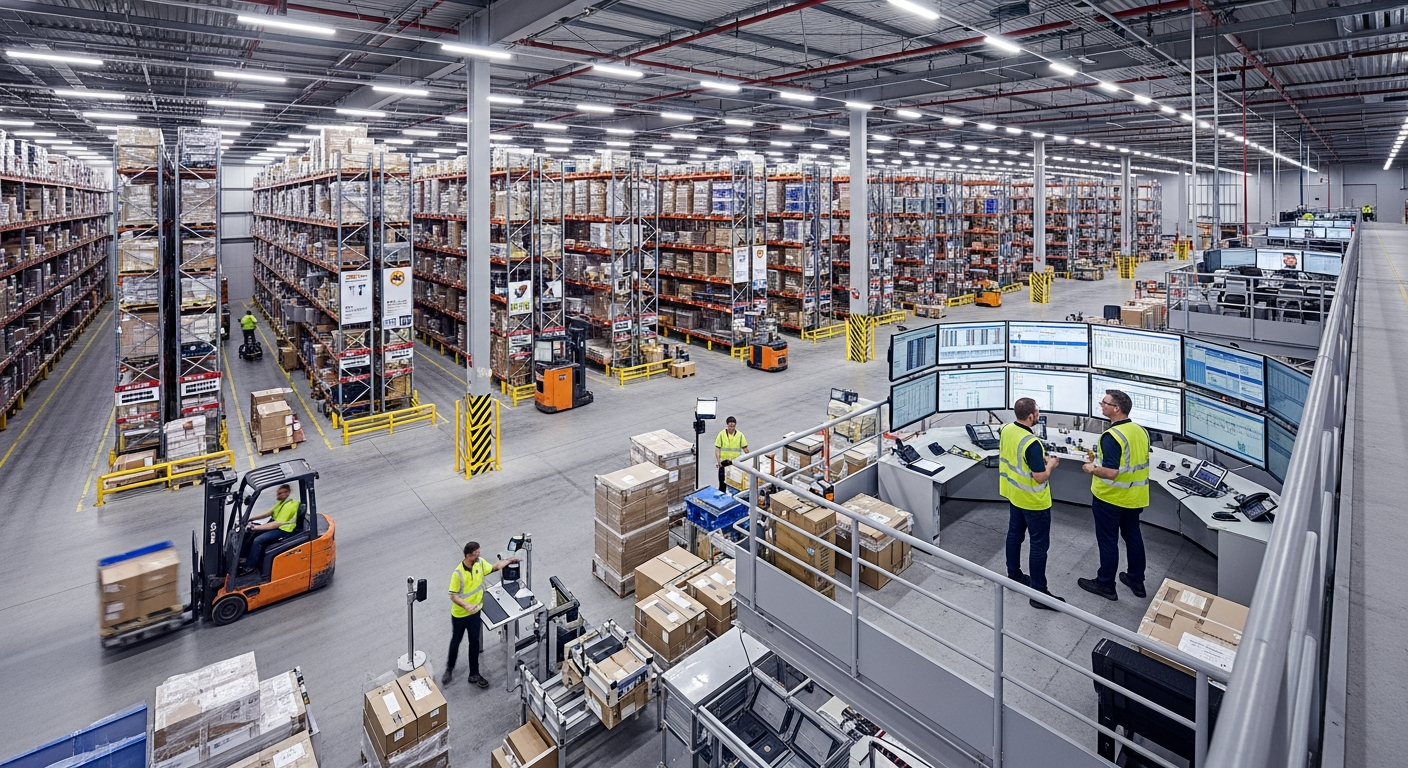 Caminhos de carreira em centros logísticos