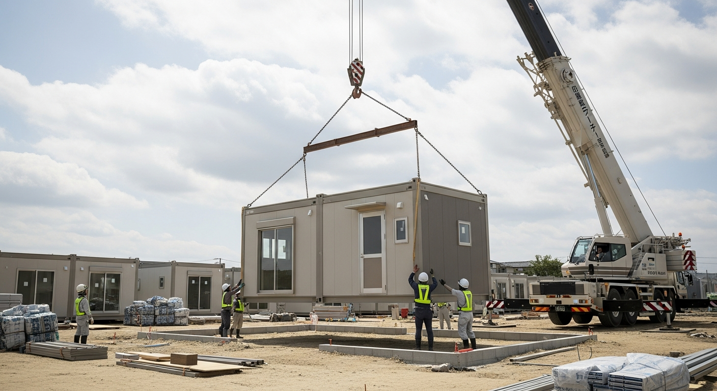災害復興におけるプレハブ建築の役割と技術進化