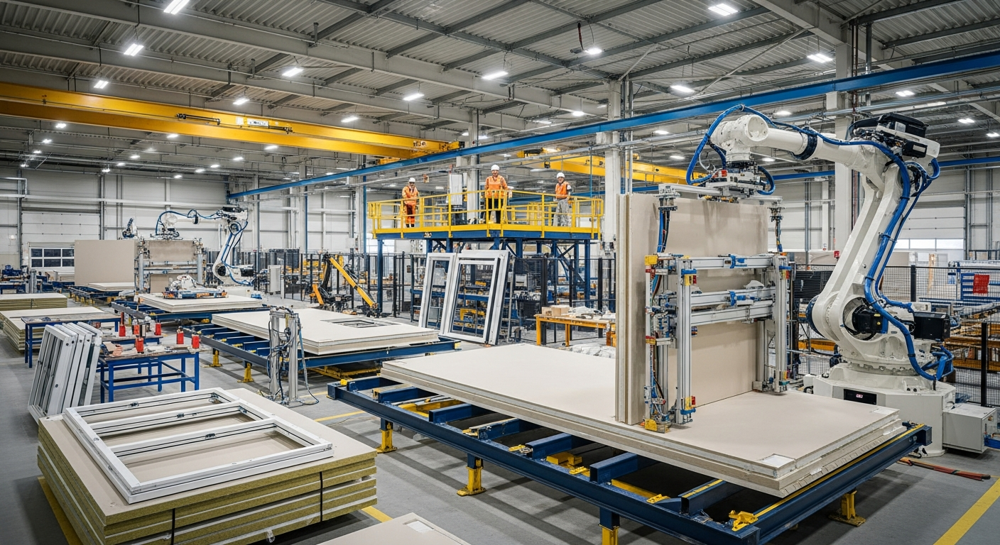 เทคโนโลยีใหม่ในการสร้างบ้านสำเร็จรูปชั้นเดียว