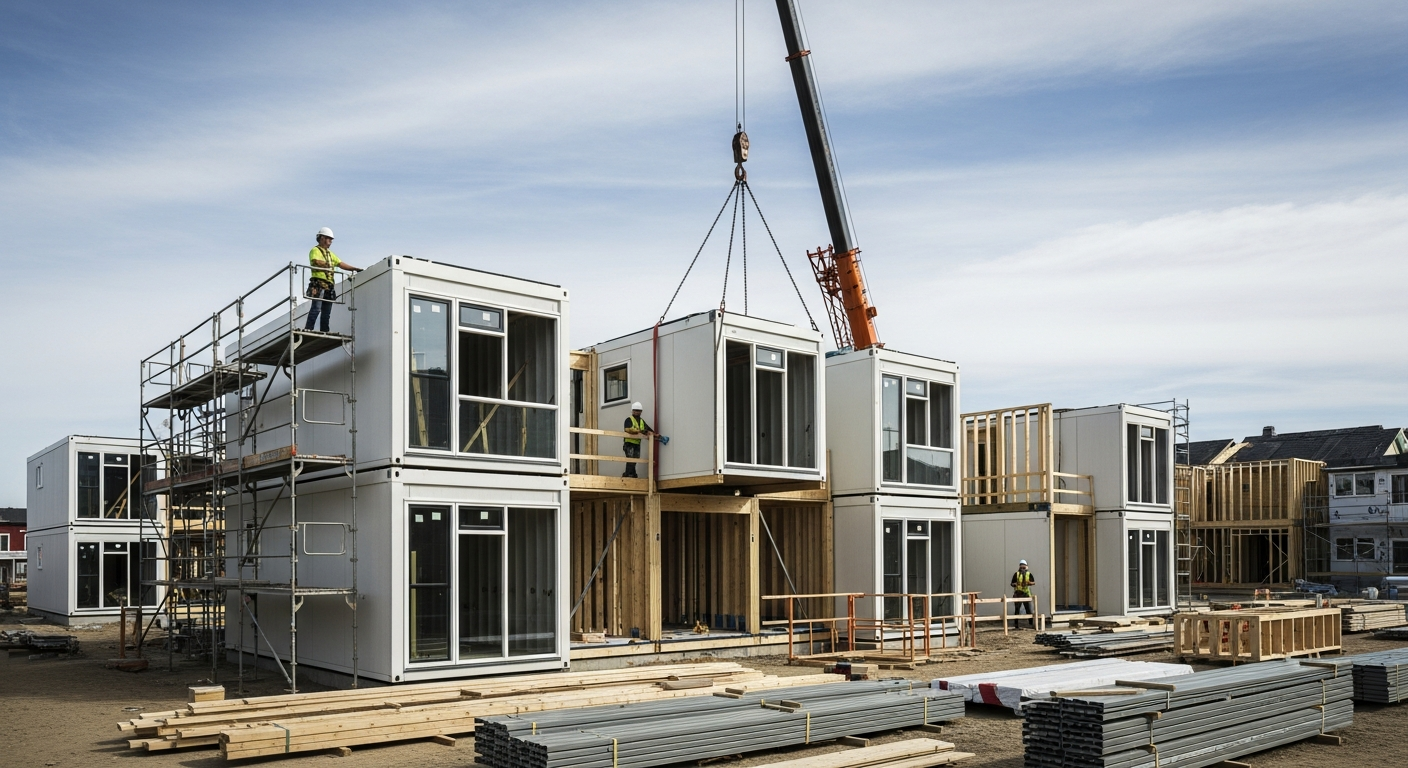 แนวคิดบ้านโมดูลาร์เพื่อการอยู่อาศัยยุคใหม่