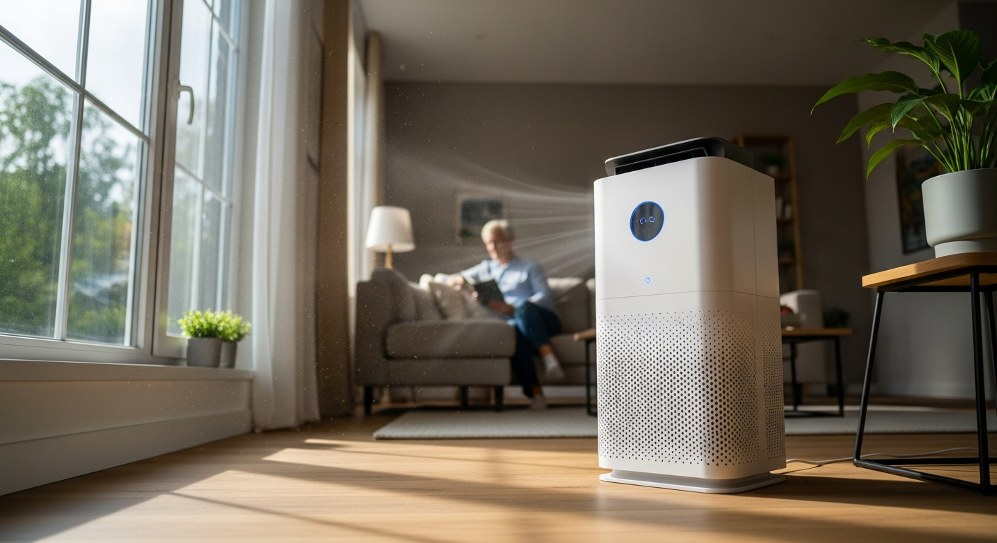 Améliorer la qualité de l'air intérieur chez soi