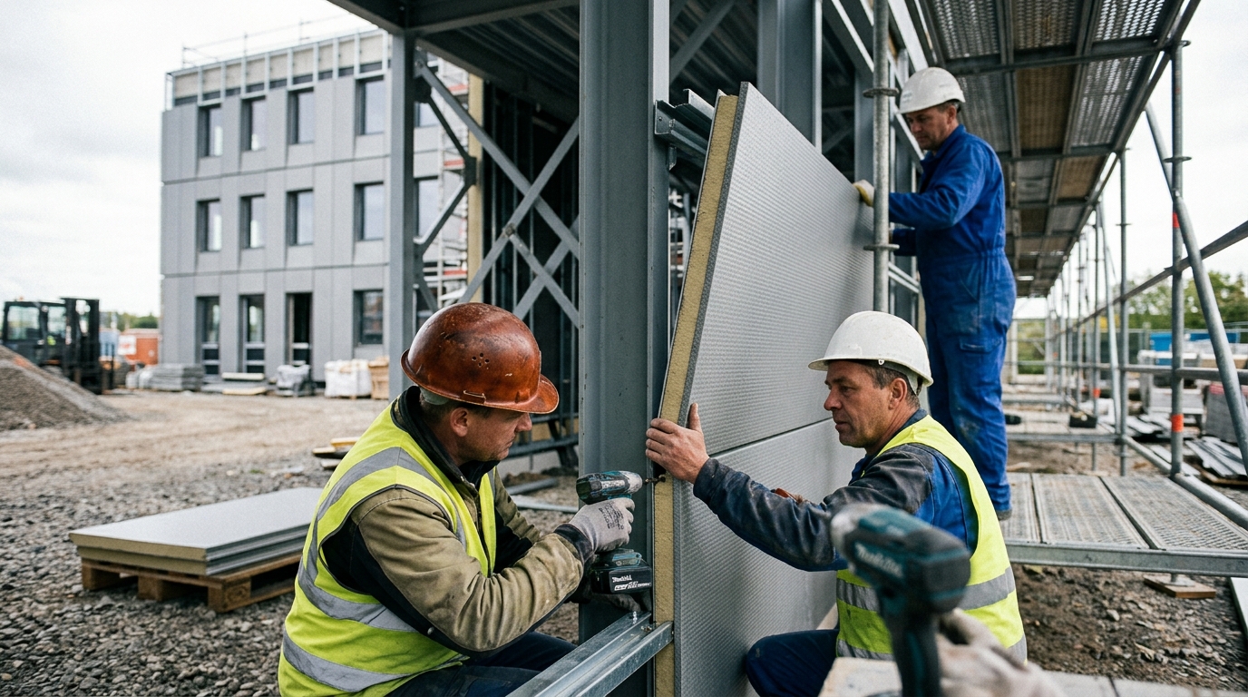 Moderne byggematerialer for energieffektive fasader