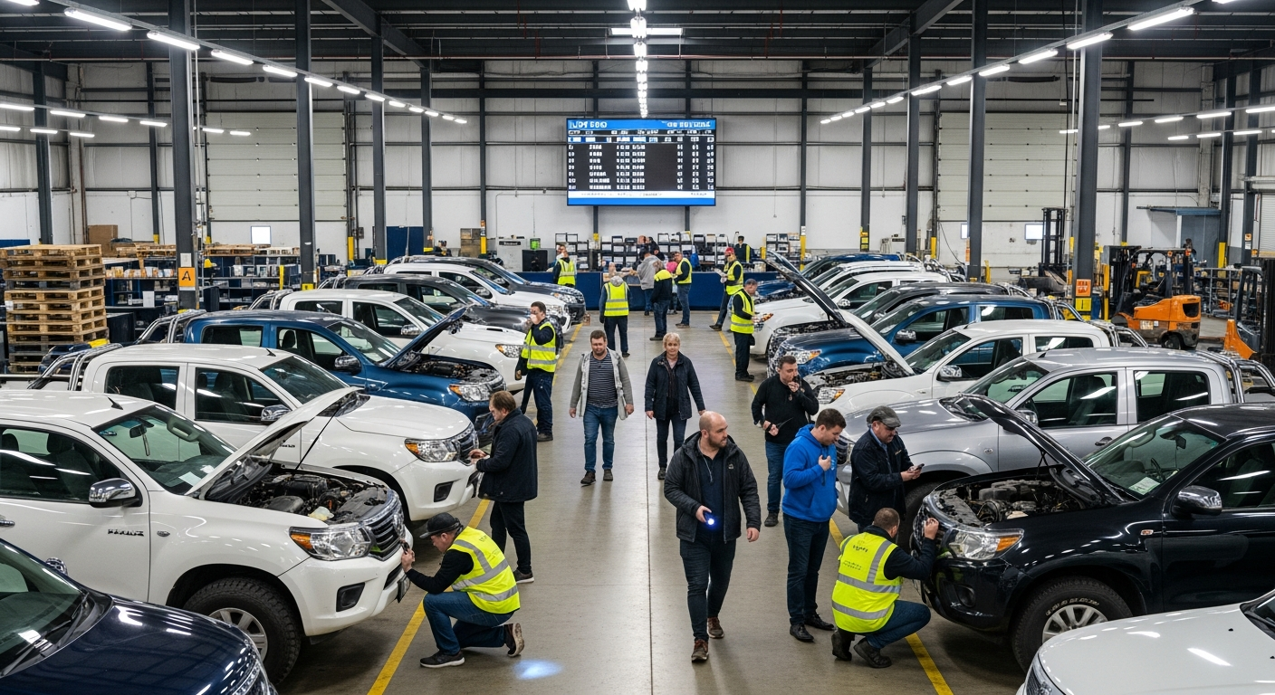 การค้นหารถกระบะยึดที่เหมาะสมจากตลาดต่างประเทศ