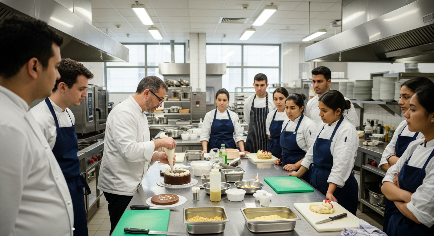 Estrutura Curricular dos Cursos de Cozinha