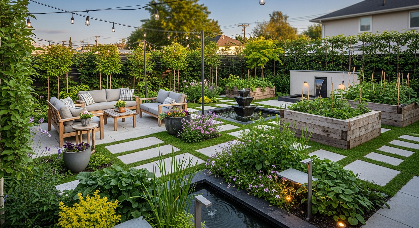 Funktsionaalsus ja ilu koduaias