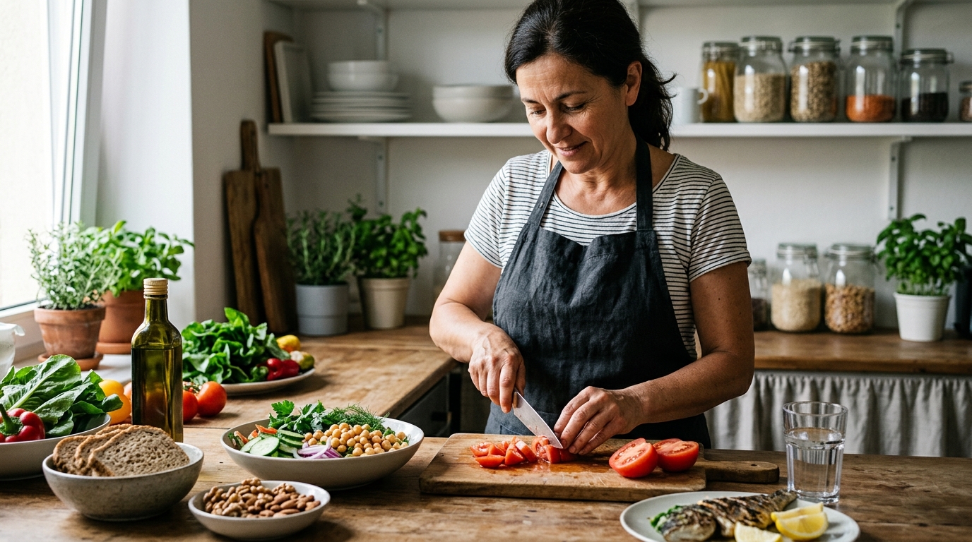 28-Day Mediterranean Diet Plan Cuts LDL Cholesterol on a 1,500 Calorie Budget