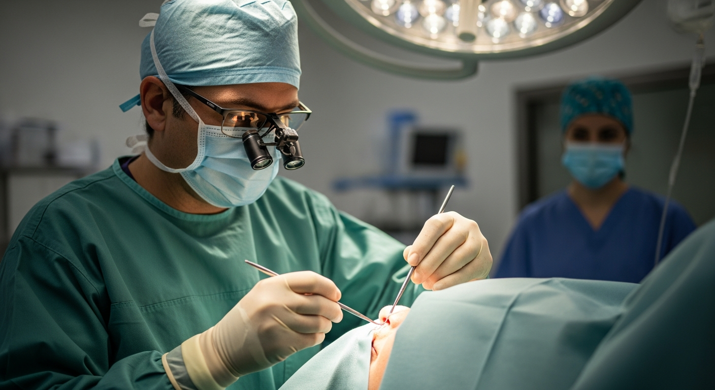 Näoprofiili tasakaalustamine nina abil