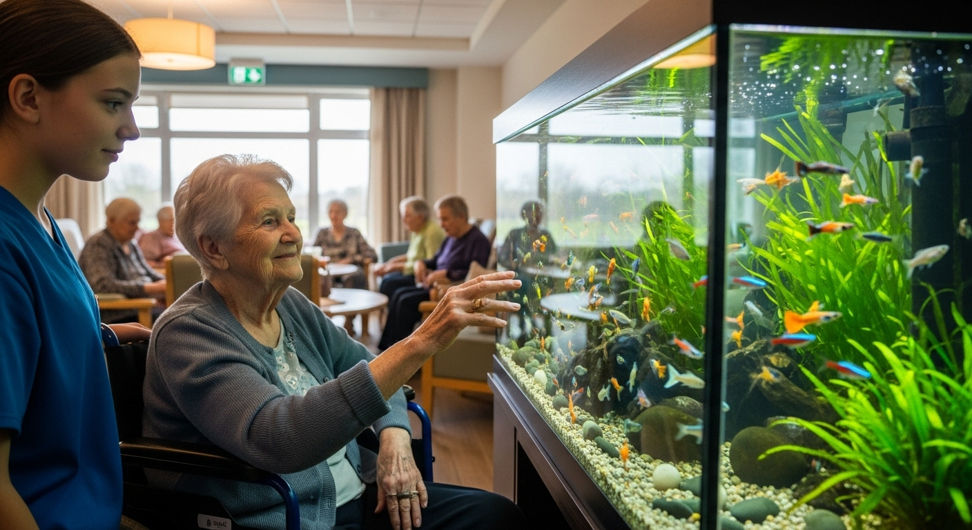 Silent Friends: The Extraordinary World of Therapy Fish Programs