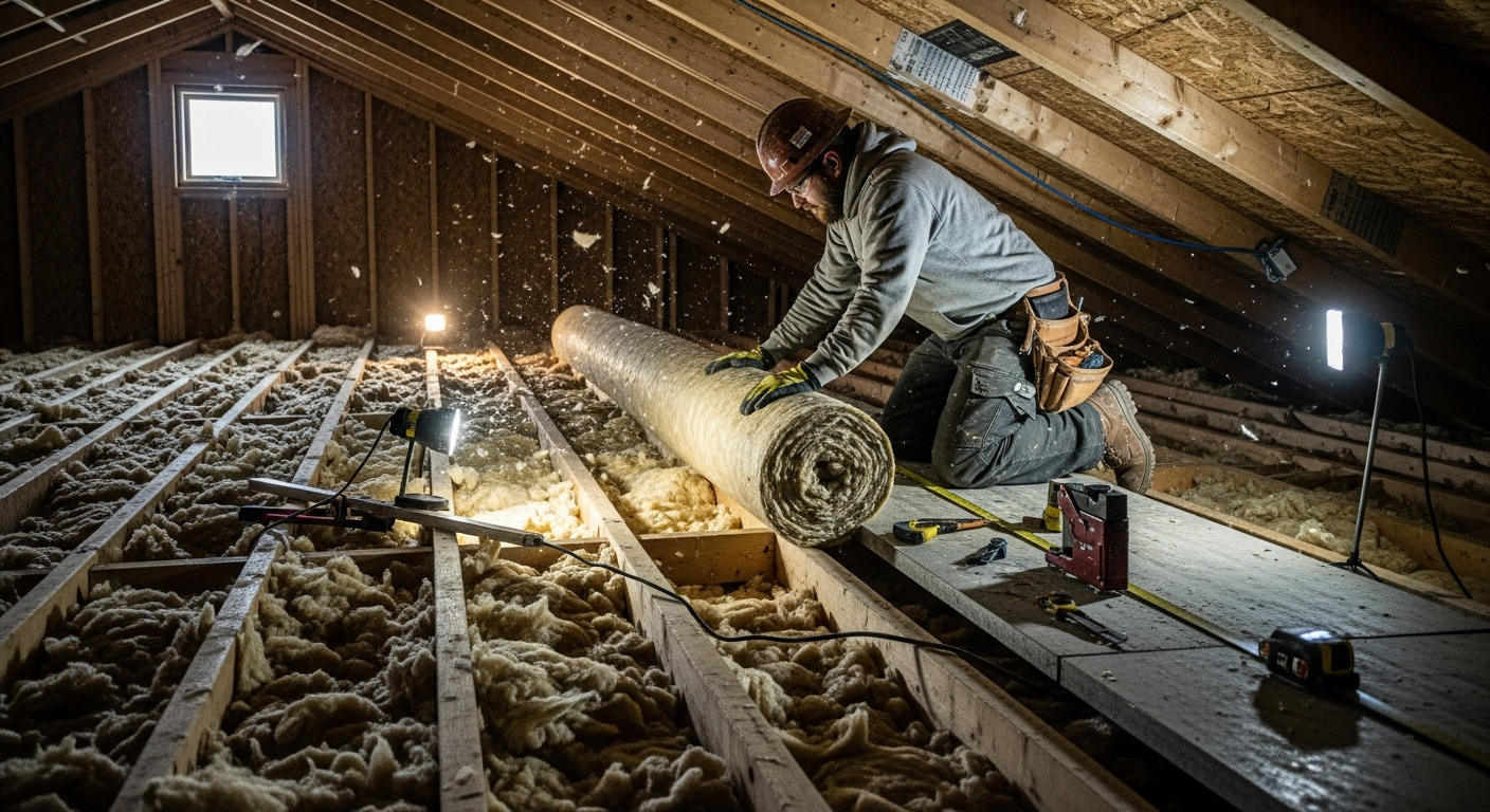 Çatı boşluğu yalıtımı ile evinizin iklimlendirmesini güçlendirin