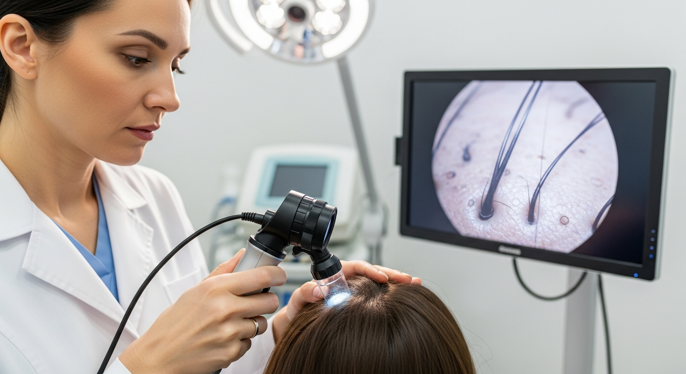 Chăm sóc da đầu khỏe mạnh để tóc chắc