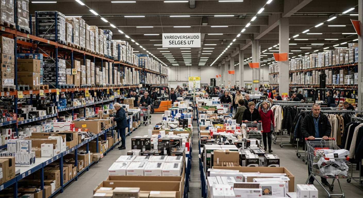 Vareoverskudd Selges Ut: Gode Tilbud Du Ikke Vil Gå Glipp Av