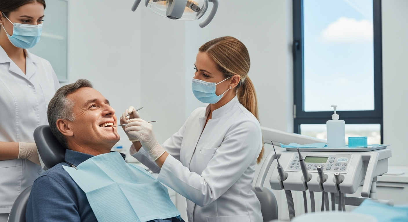 Menținerea igienei dentare după vârsta de 60 de ani