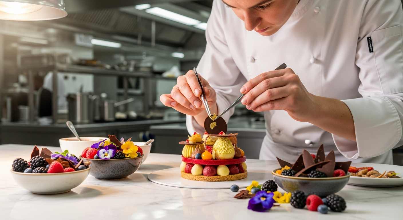 L'arte della pasticceria: dolci creazioni globali