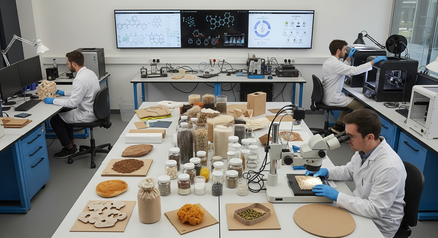 Framtida material inom förpackningsindustrin globalt