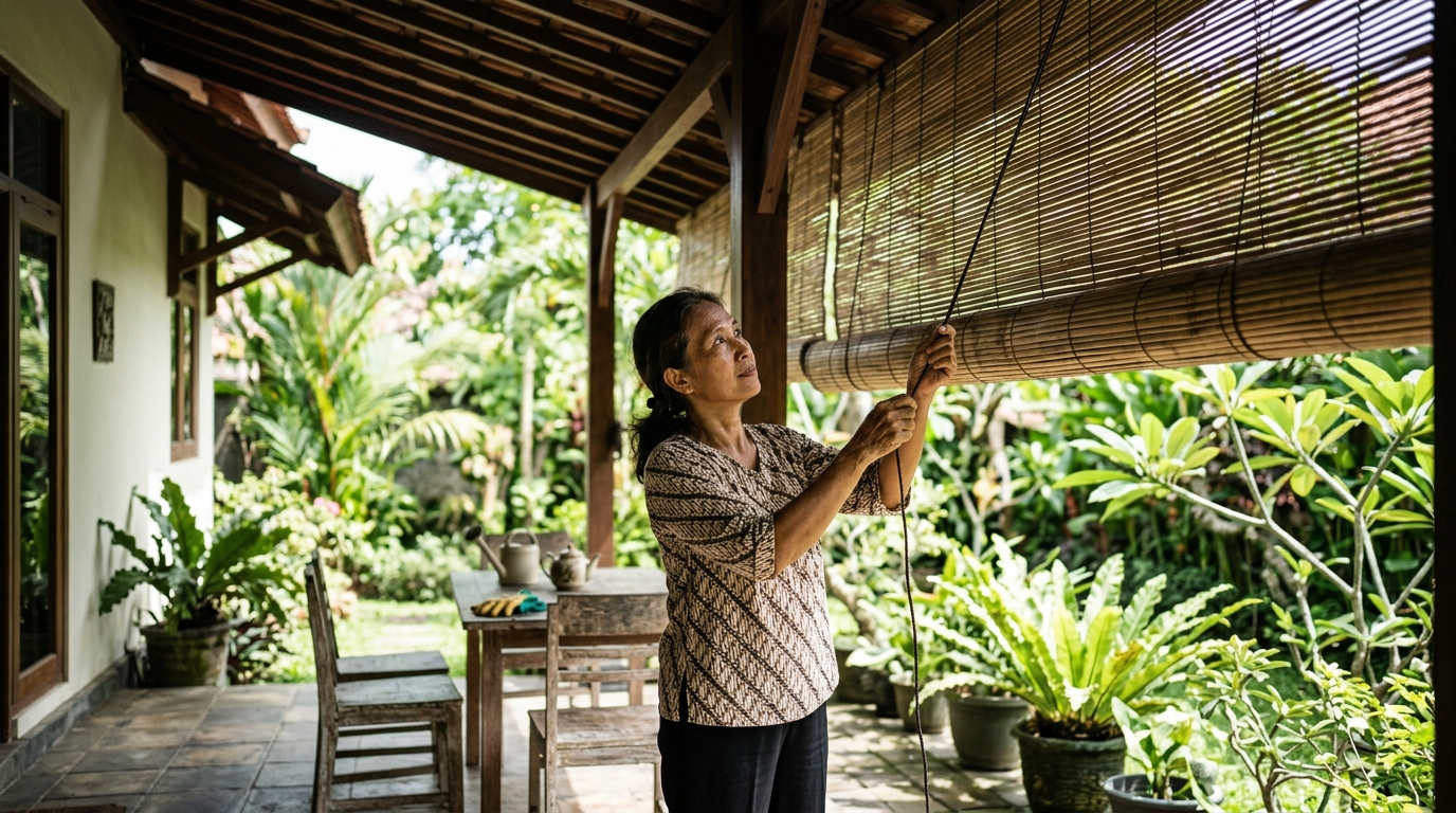 Penggunaan Veranda Dan Naungan Di Rumah