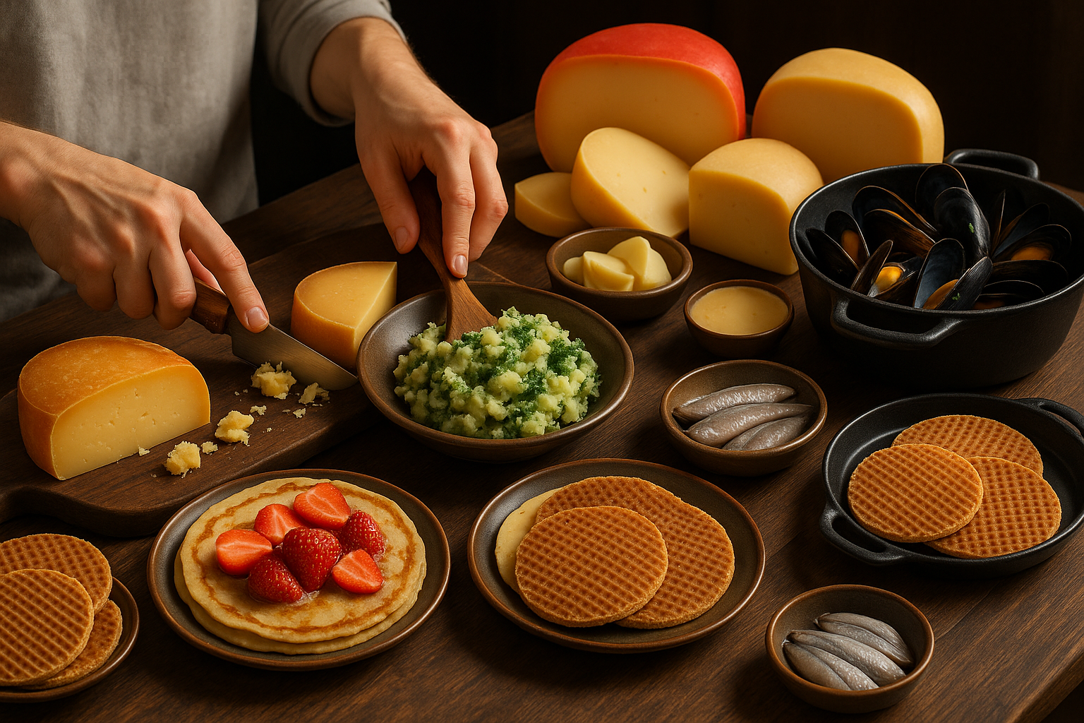 Diving into the Delights of Dutch Cuisine: From Stroopwafels to Stamppot
