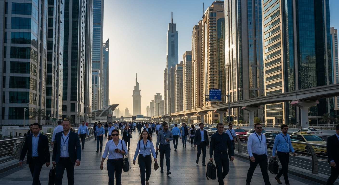 Werkgelegenheid in een kosmopolitische omgeving