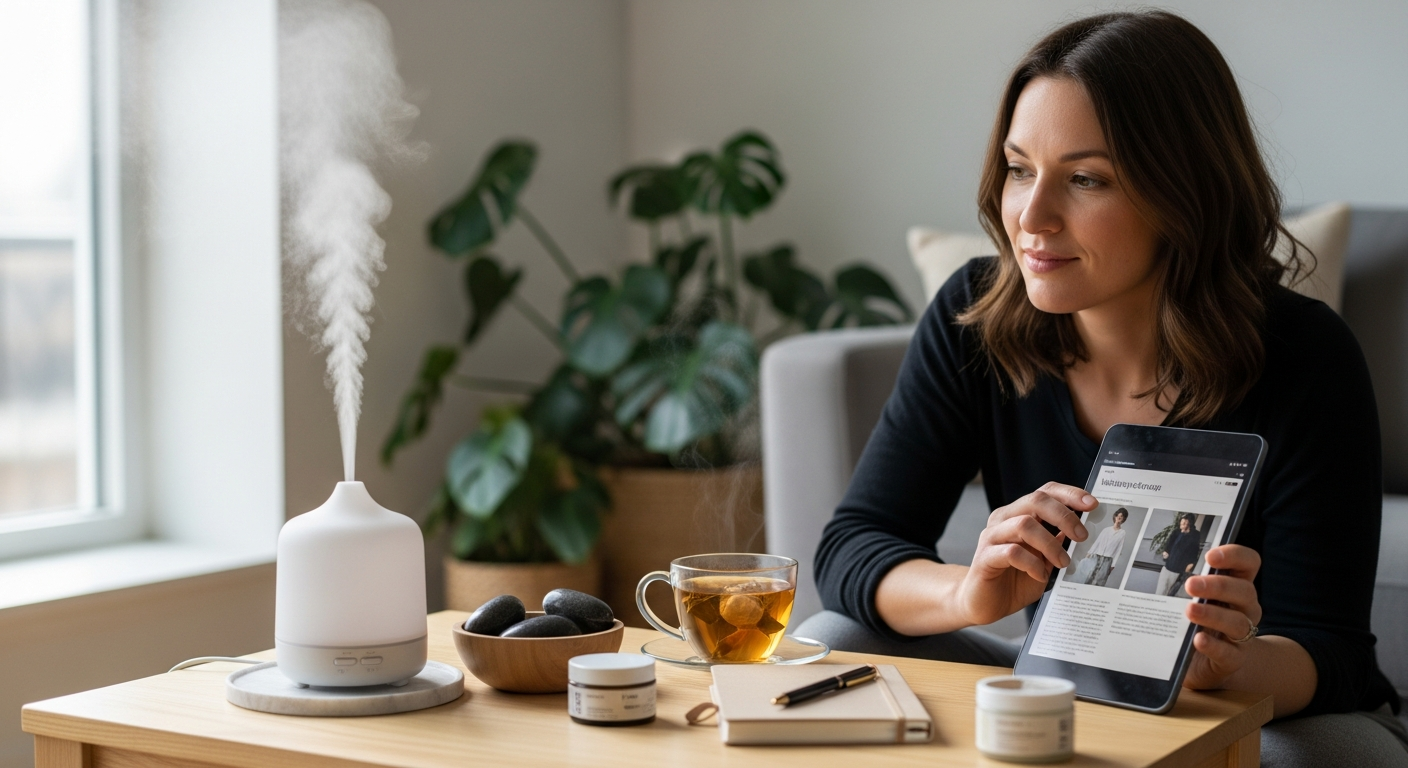 Consejos de estilo y productos de bienestar para mujeres