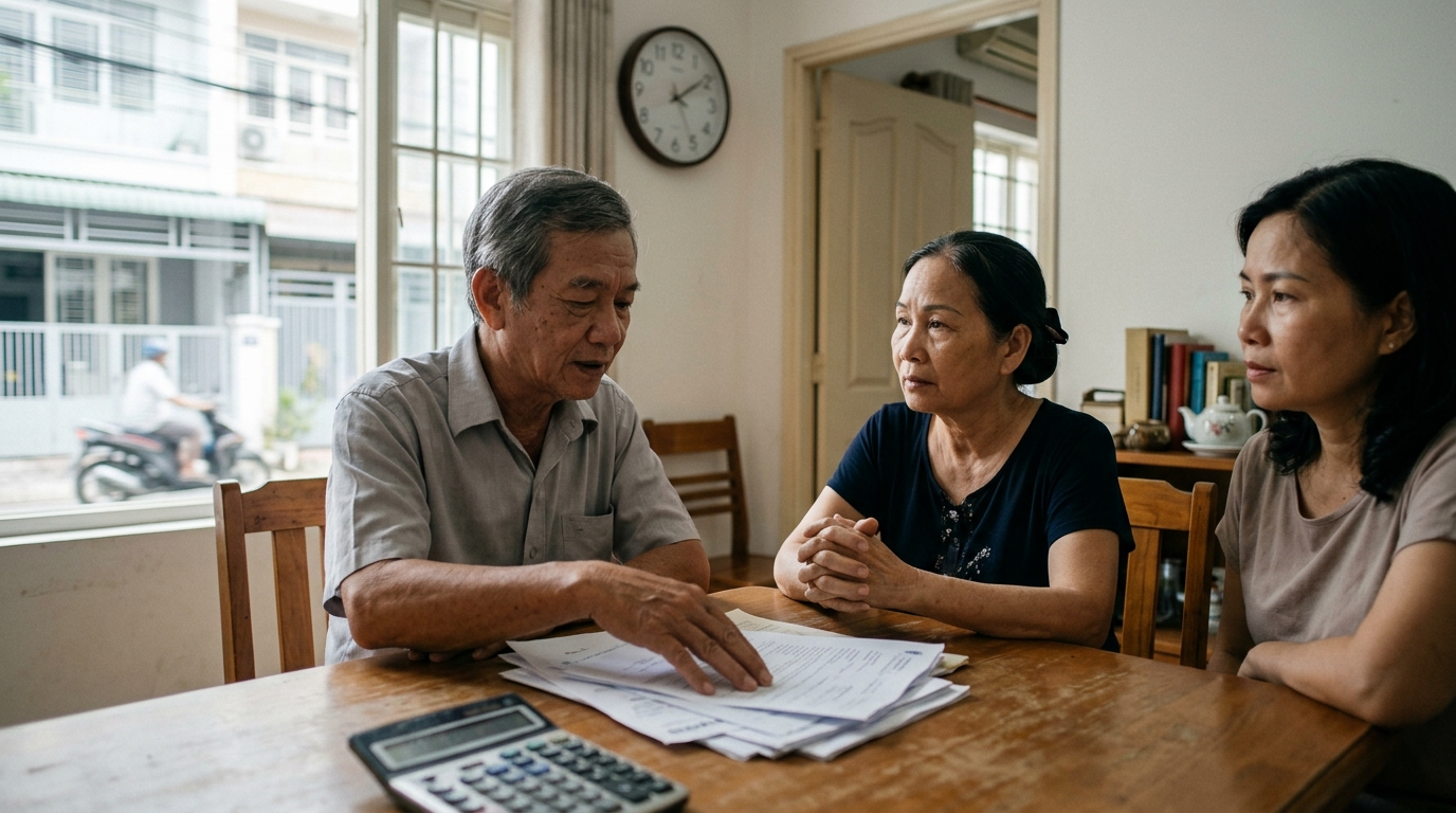 Kế hoạch tài chính hưu trí từ giá trị căn nhà hiện tại