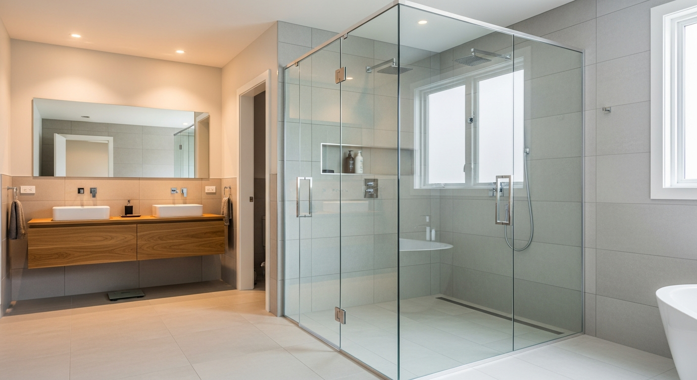 Cabine de duș din sticlă, personalizate