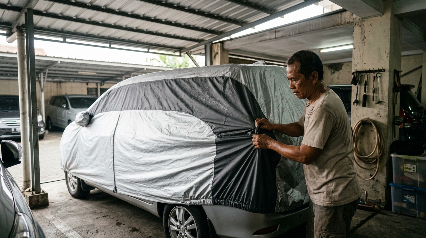 Perlindungan Kendaraan dari Cuaca Ekstrem