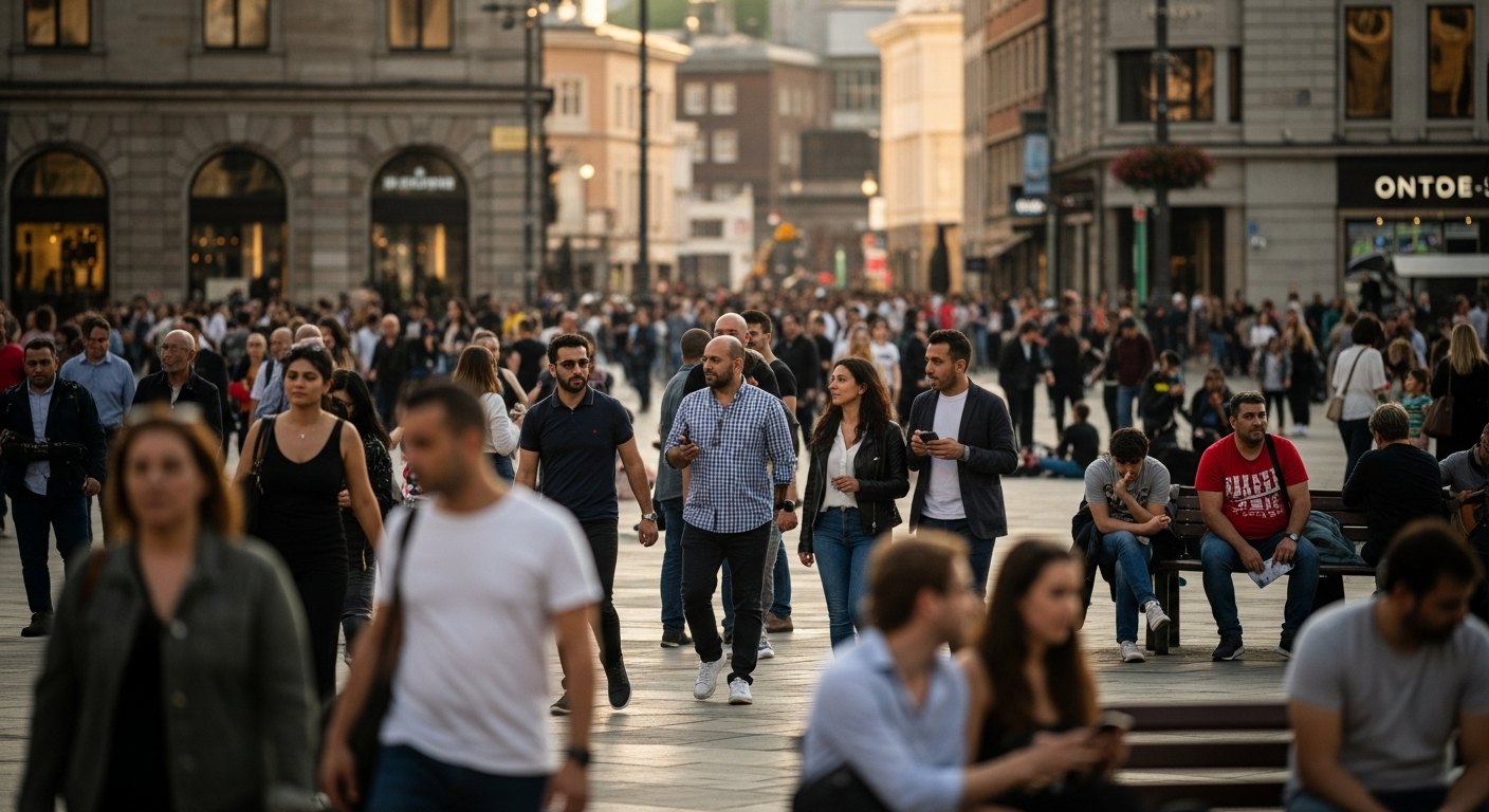 The dynamics of global population changes